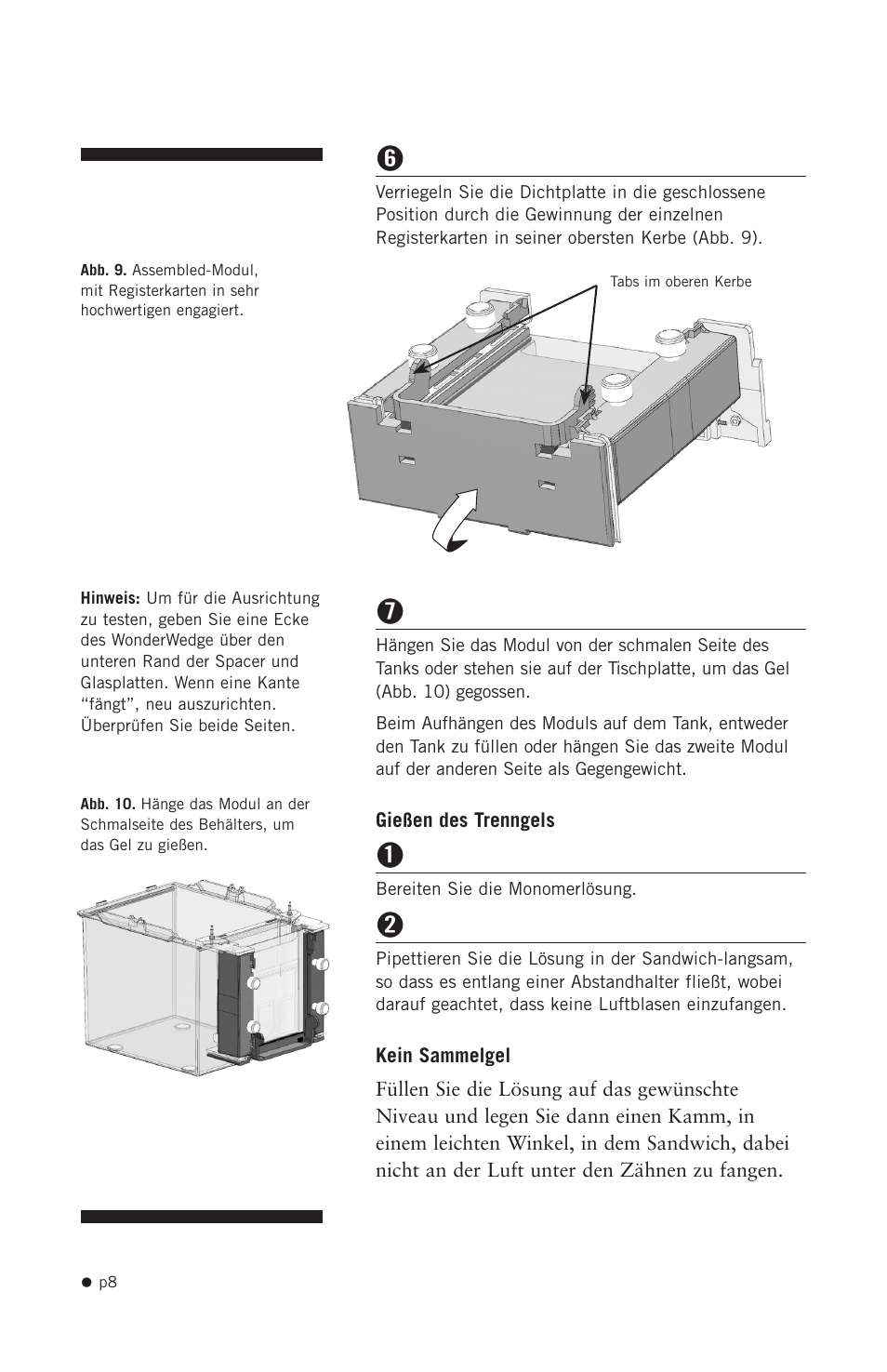 Hoefer SE300 miniVE User Manual | Page 16 / 37