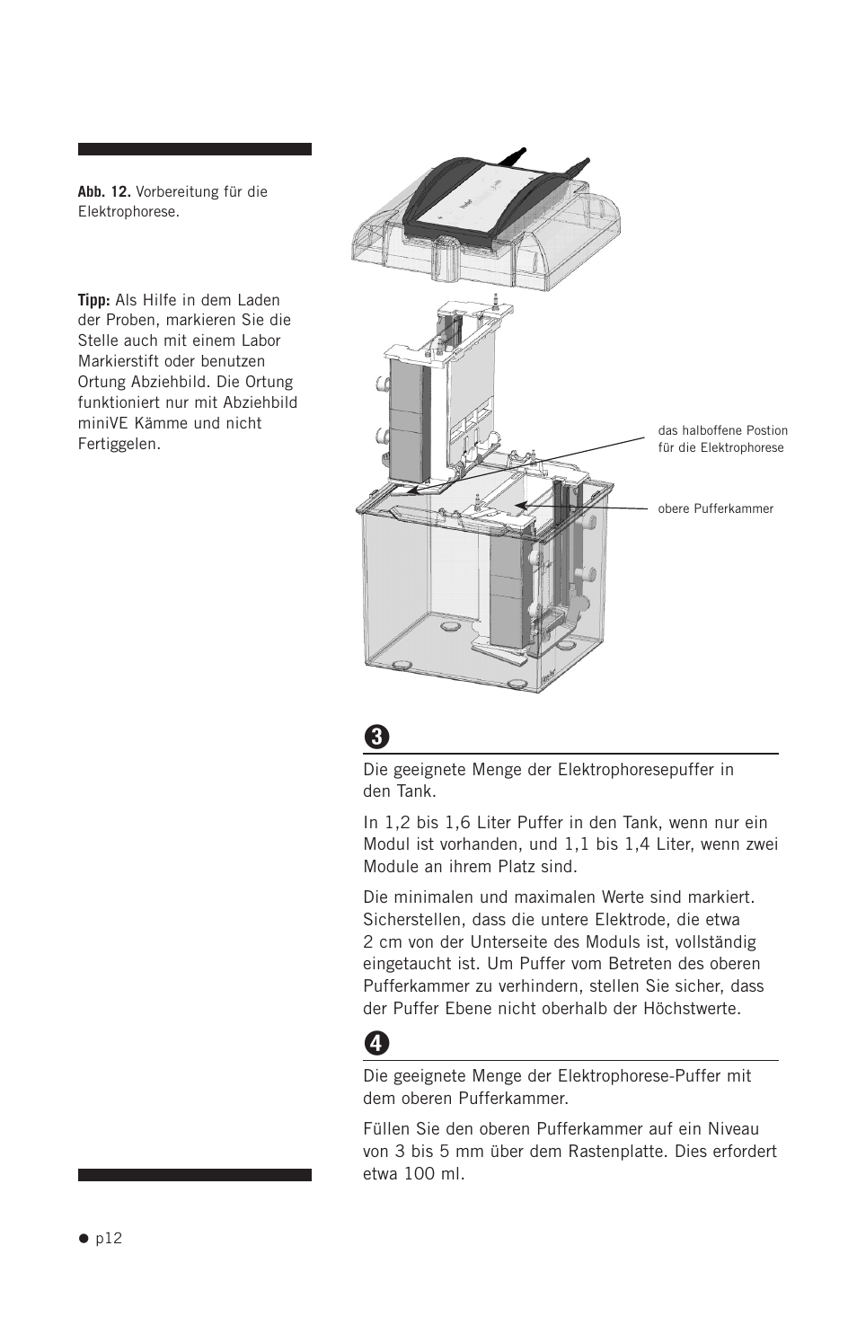 Hoefer SE300 miniVE User Manual | Page 20 / 37