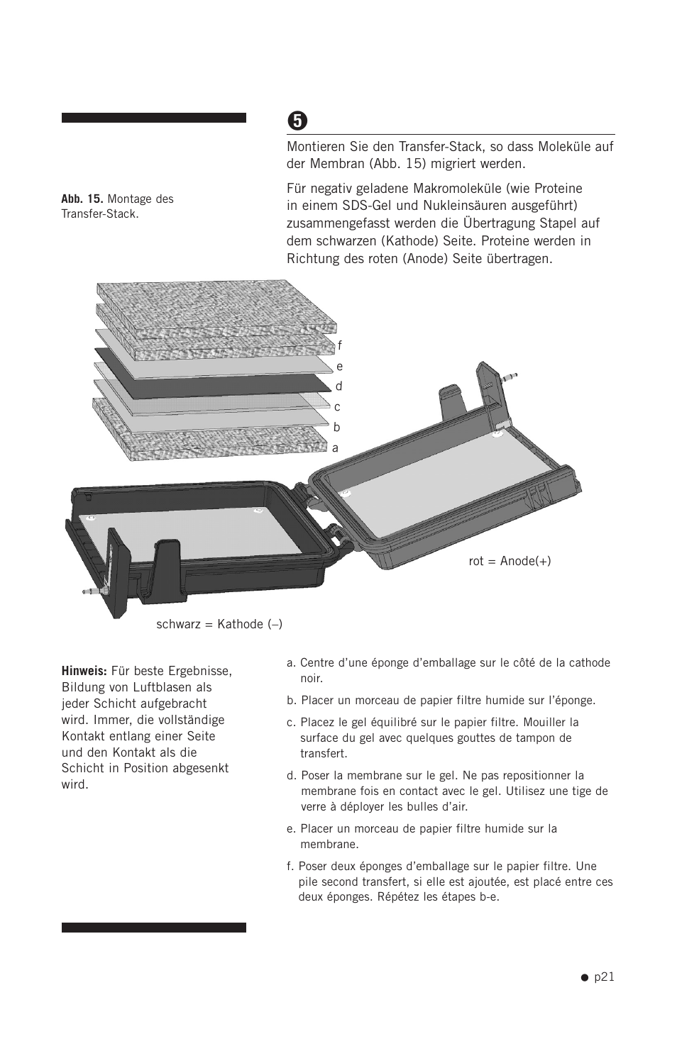 Hoefer SE300 miniVE User Manual | Page 29 / 37