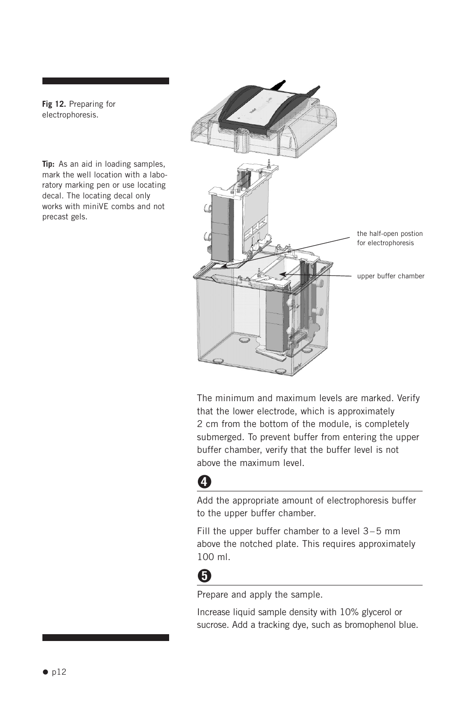 Hoefer SE300 miniVE User Manual | Page 20 / 37