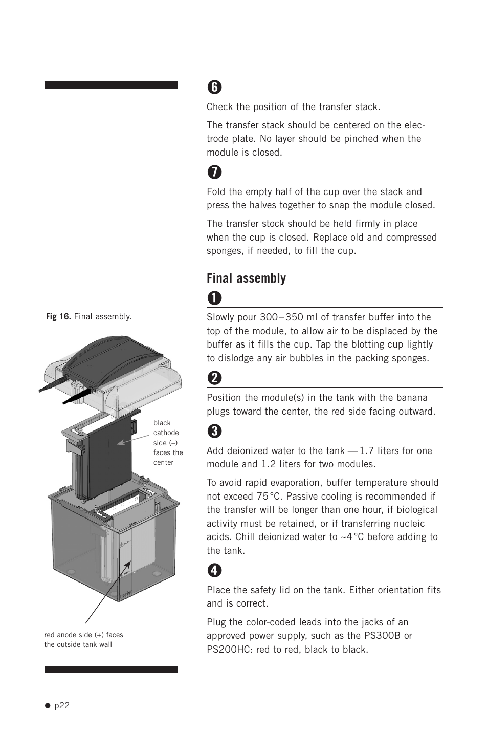 Hoefer SE300 miniVE User Manual | Page 30 / 37