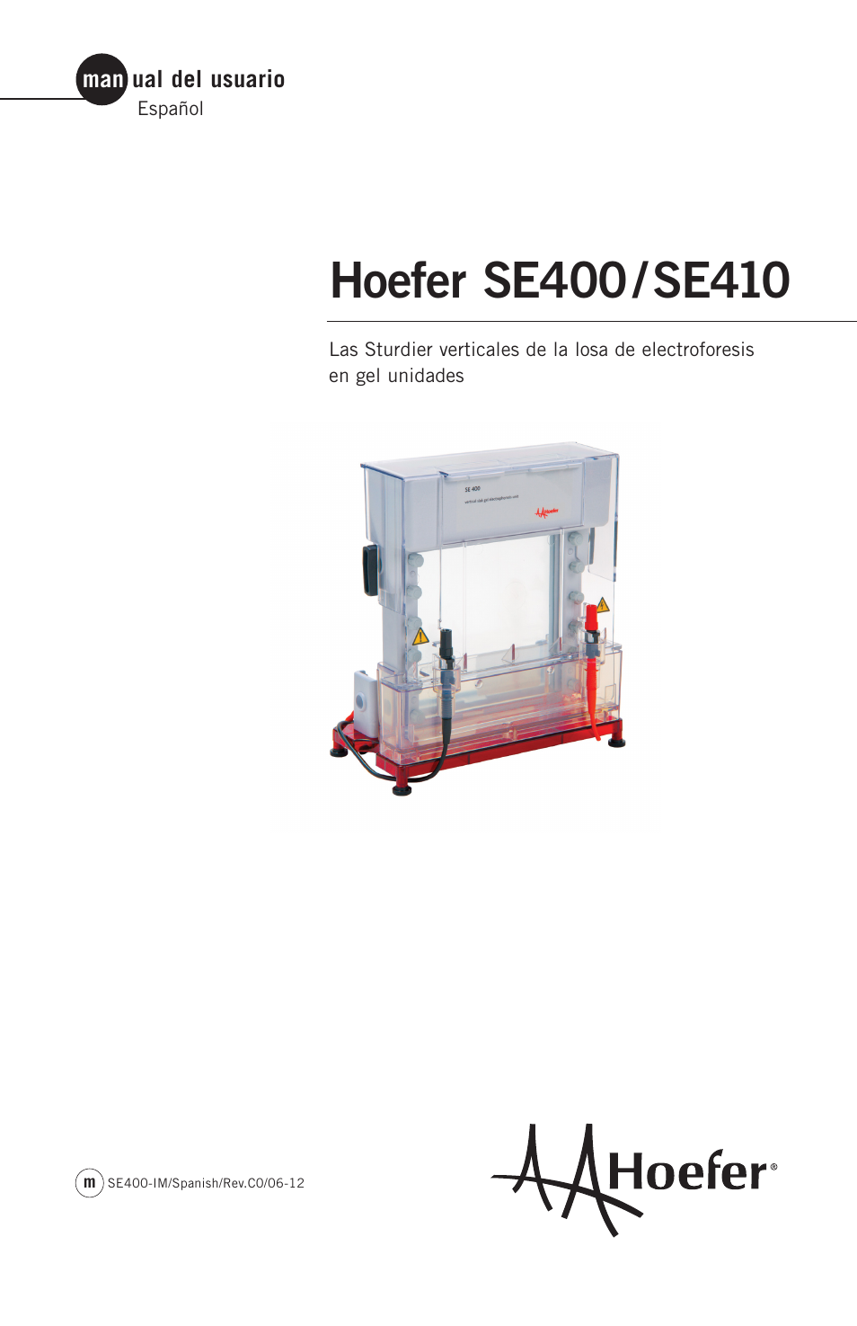 Hoefer SE400 User Manual | 51 pages