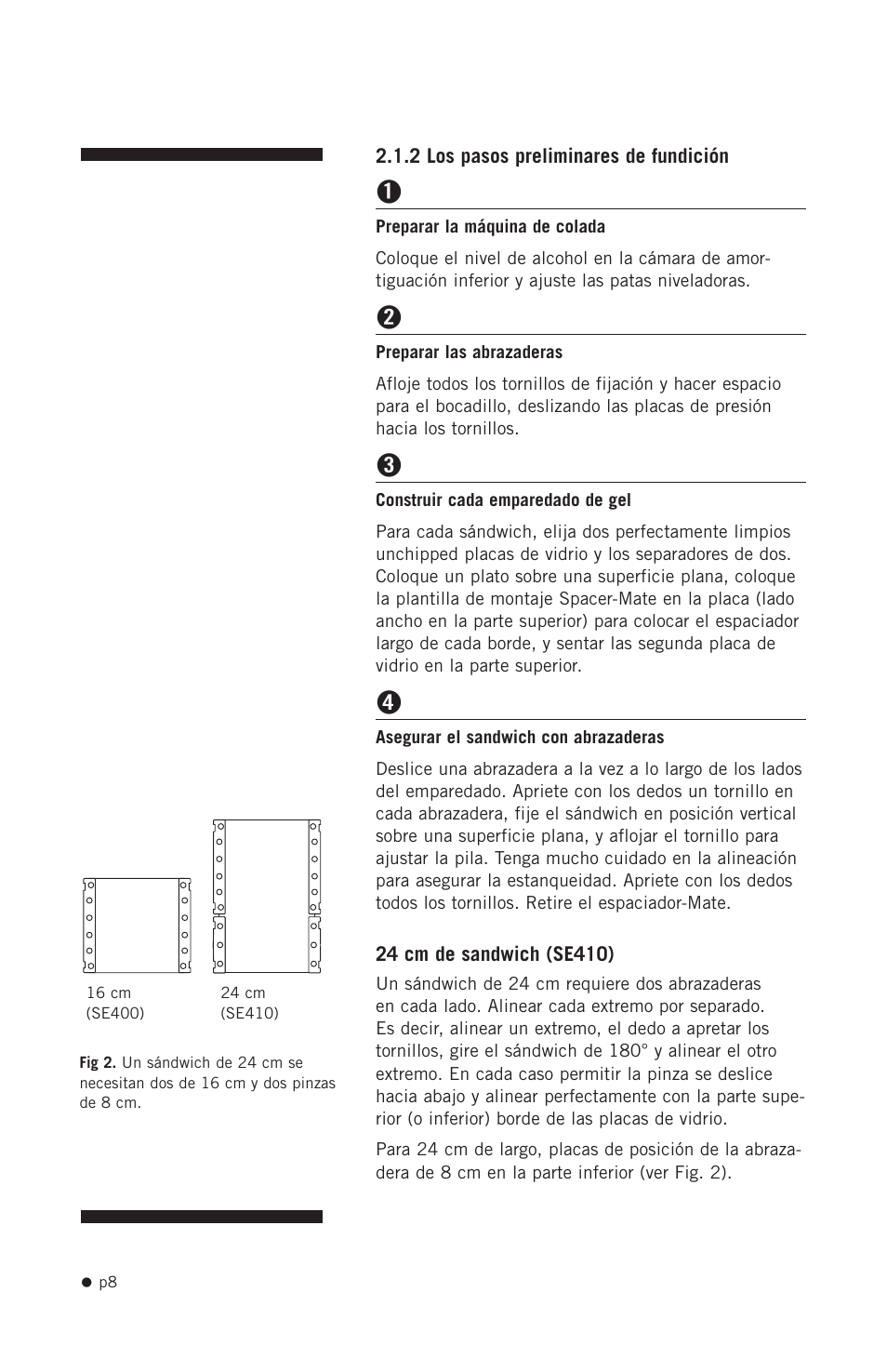 Hoefer SE400 User Manual | Page 16 / 51