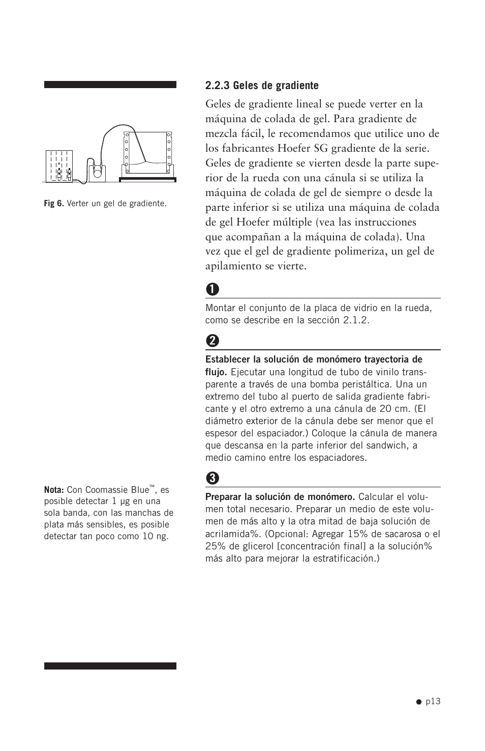 Hoefer SE400 User Manual | Page 21 / 51