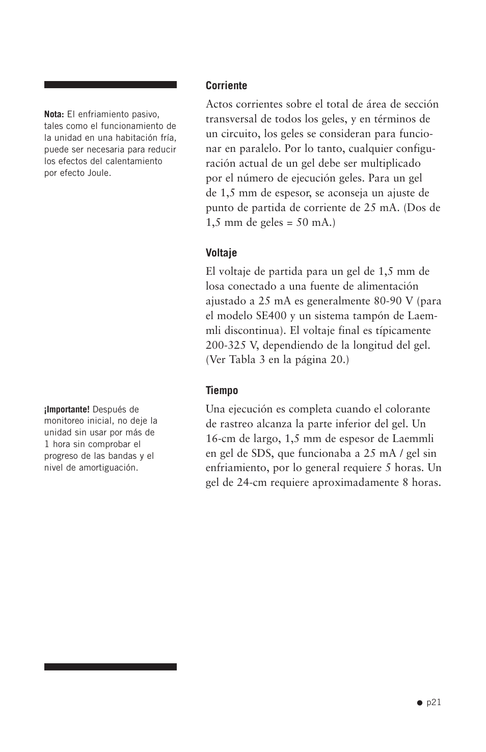 Hoefer SE400 User Manual | Page 29 / 51