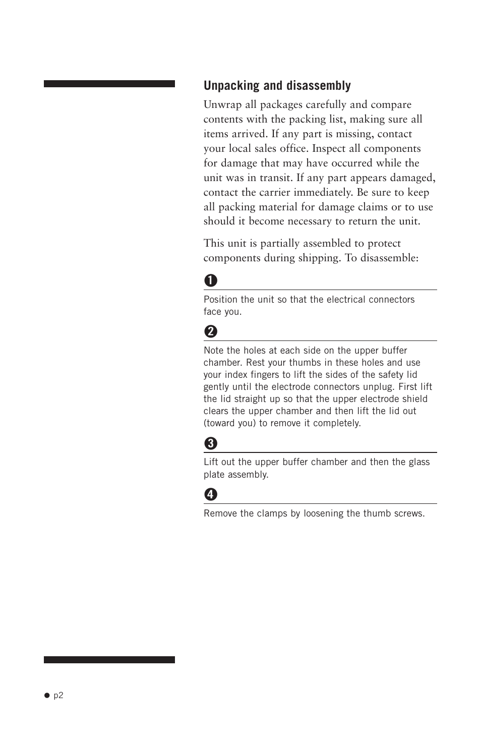 Hoefer SE400 User Manual | Page 10 / 50