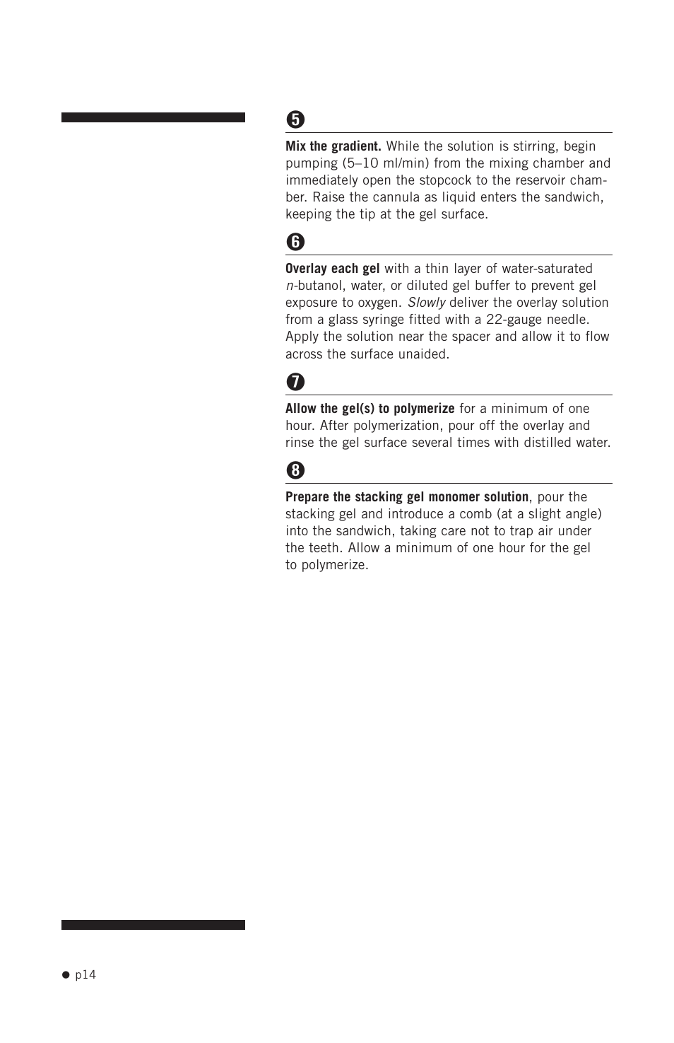 Hoefer SE400 User Manual | Page 22 / 50