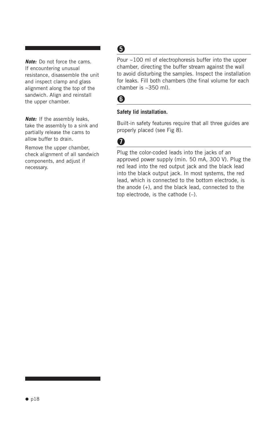 Hoefer SE400 User Manual | Page 26 / 50