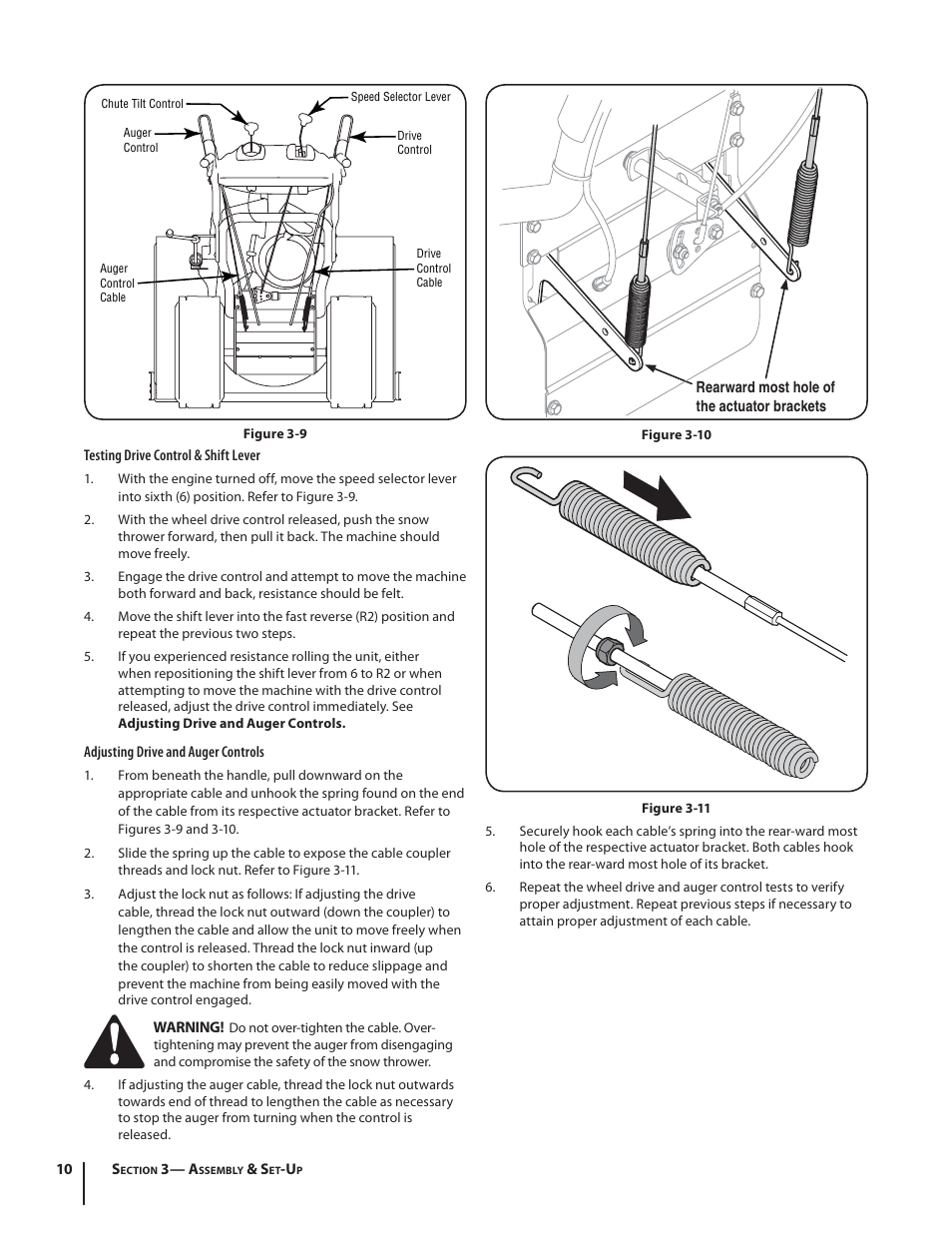 Cub Cadet 930 SWE User Manual | Page 10 / 28