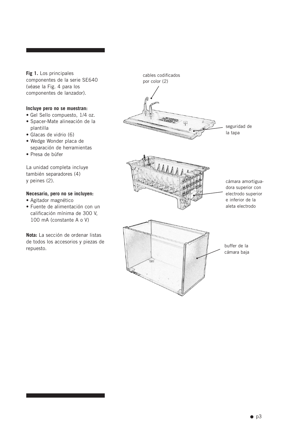 Hoefer SE640 User Manual | Page 11 / 51