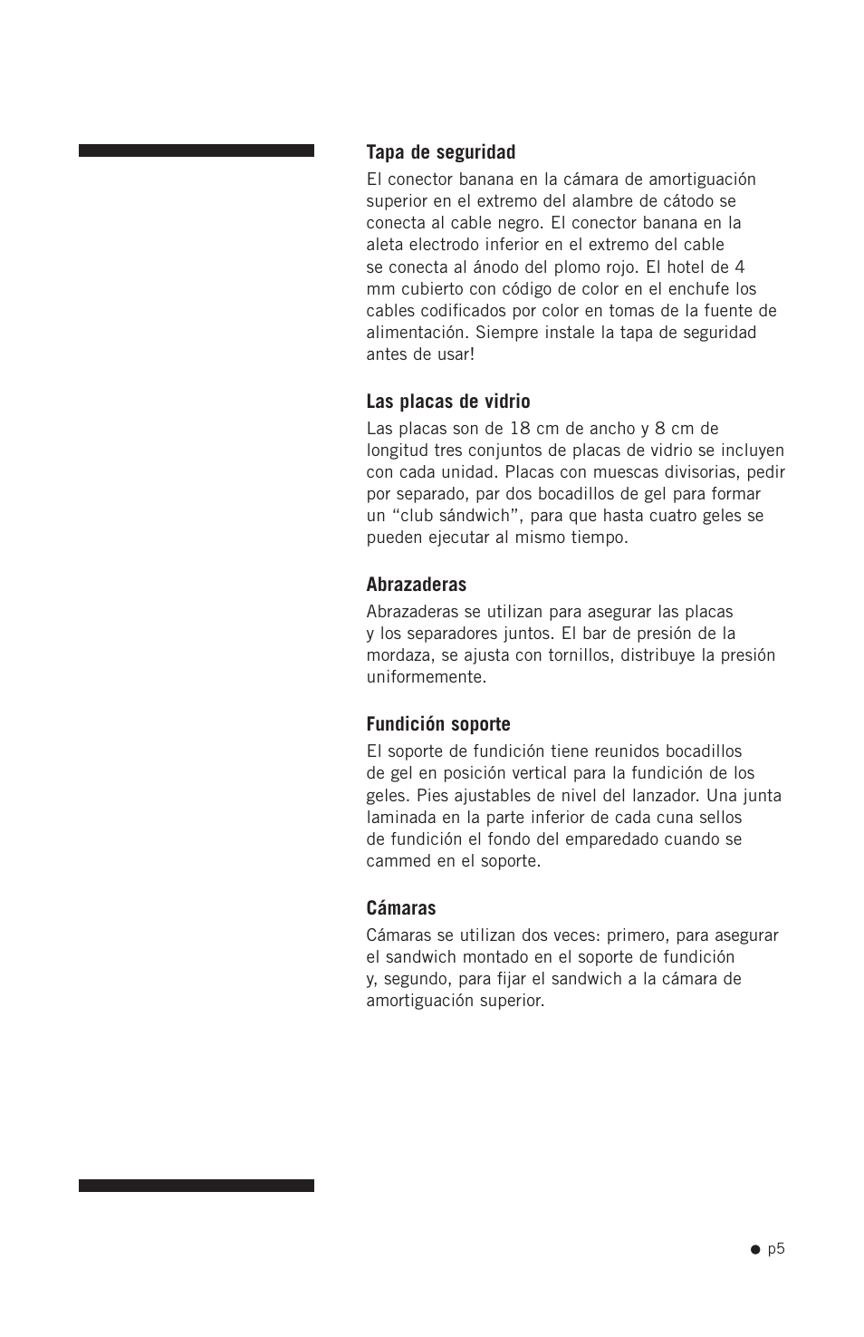 Hoefer SE640 User Manual | Page 13 / 51