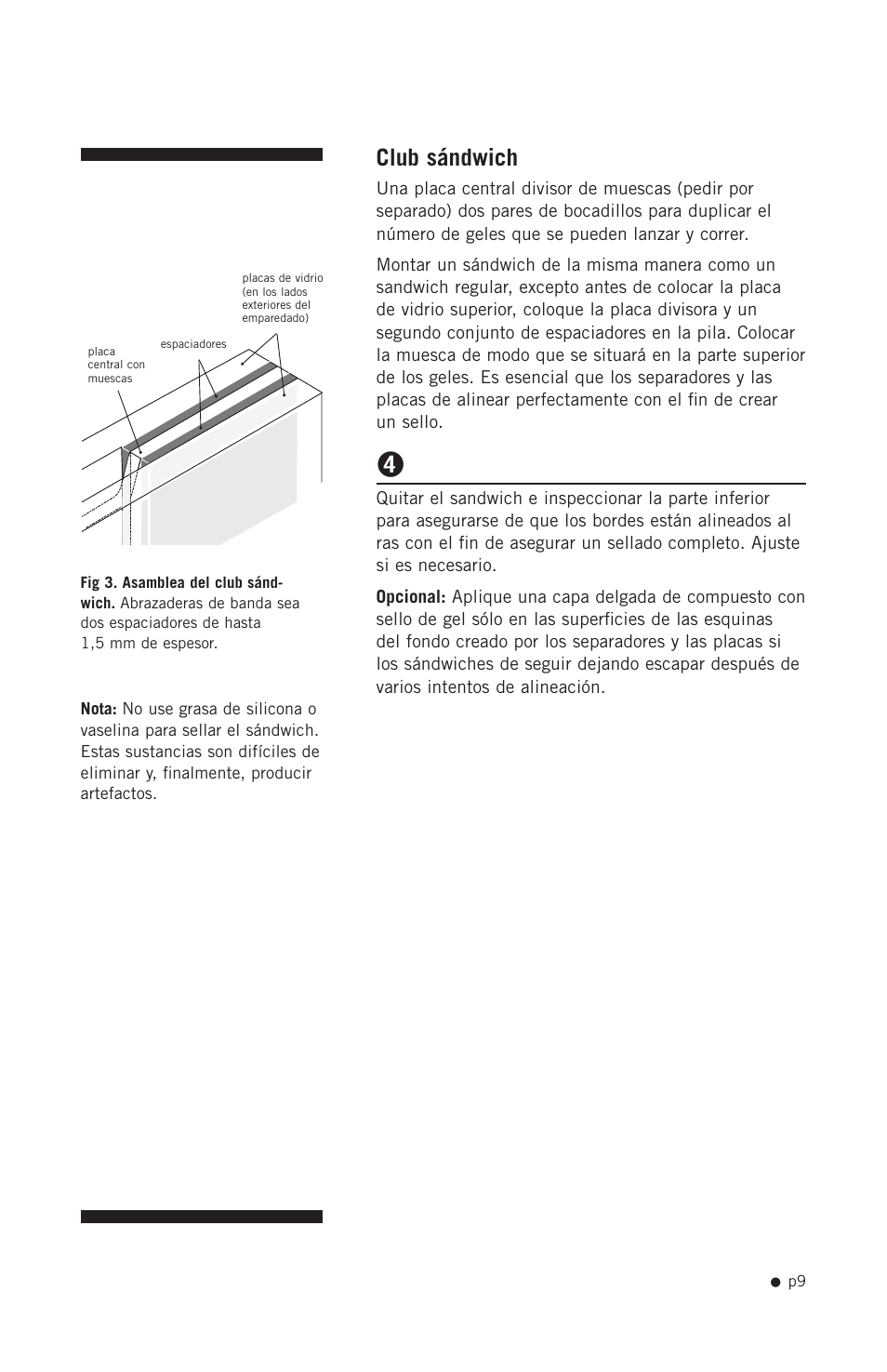 Club sándwich | Hoefer SE640 User Manual | Page 17 / 51