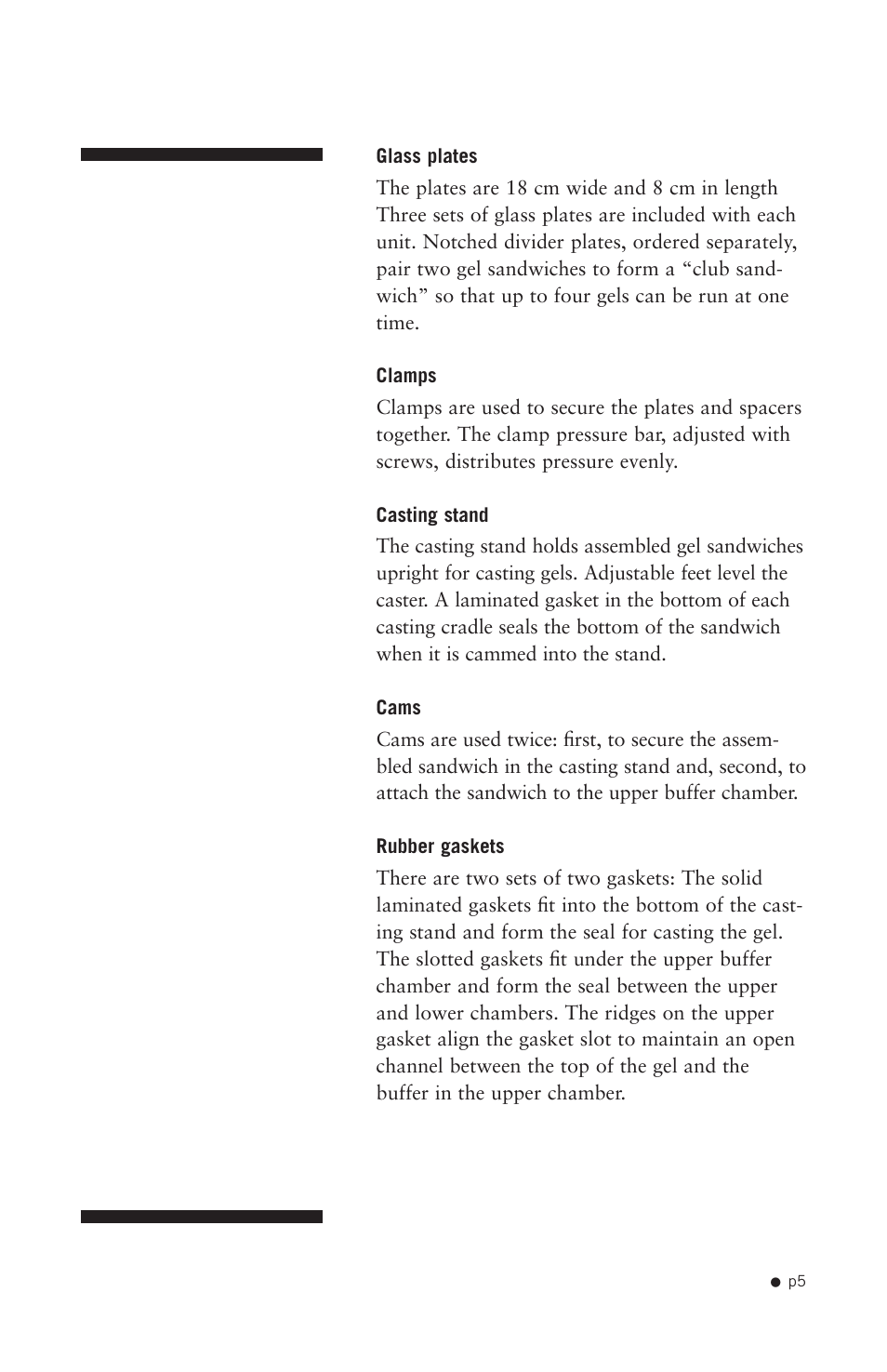 Hoefer SE640 User Manual | Page 13 / 50
