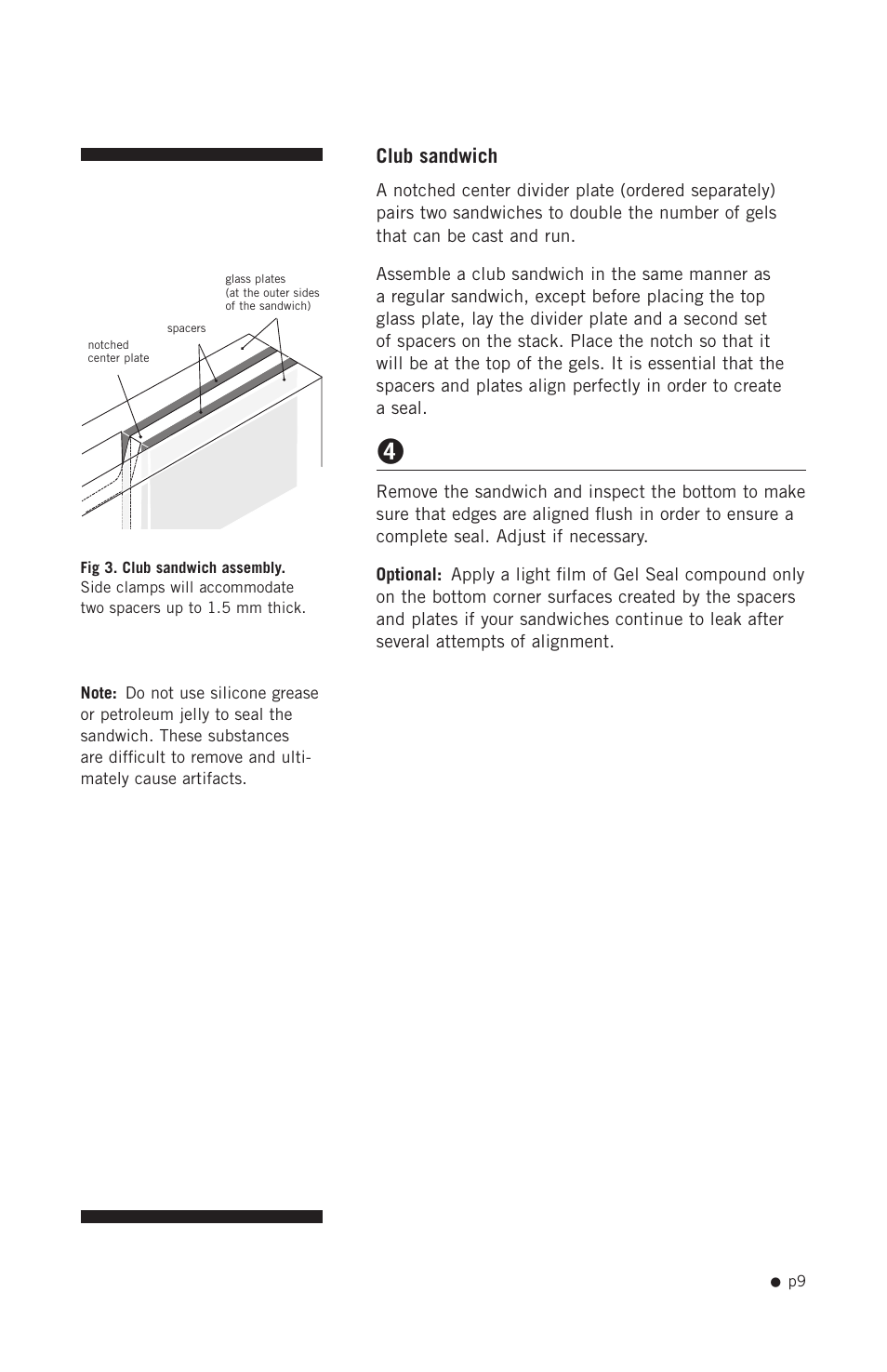 Club sandwich | Hoefer SE640 User Manual | Page 17 / 50