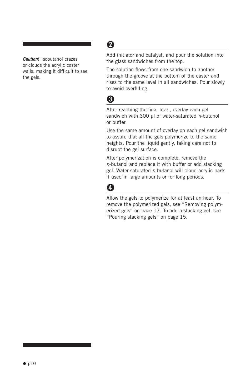 Hoefer SE615 User Manual | Page 13 / 27