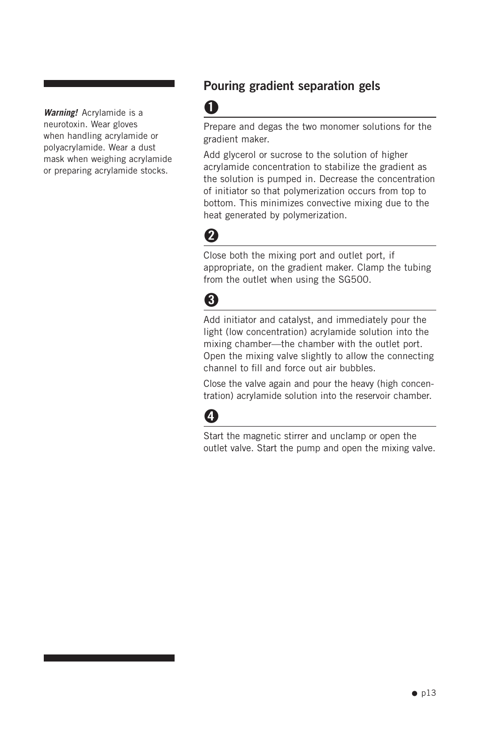 Hoefer SE615 User Manual | Page 16 / 27