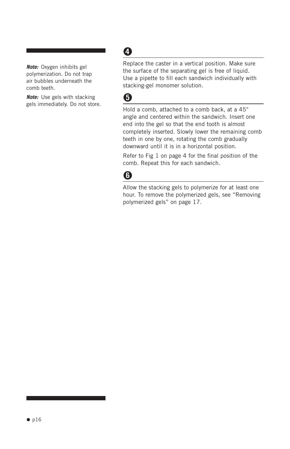 Hoefer SE615 User Manual | Page 19 / 27