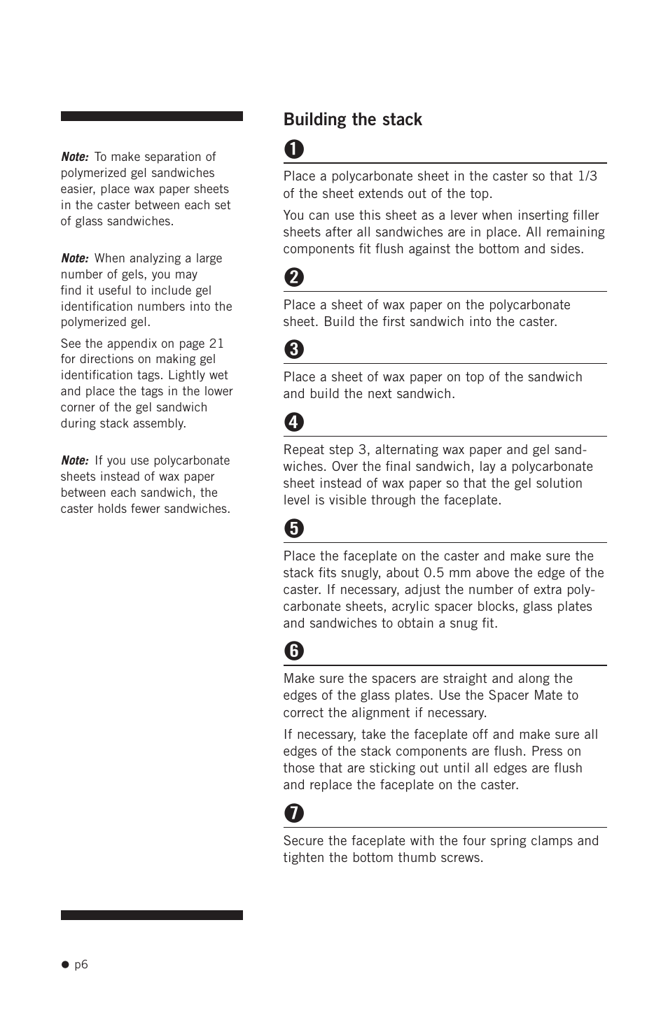 Hoefer SE615 User Manual | Page 9 / 27