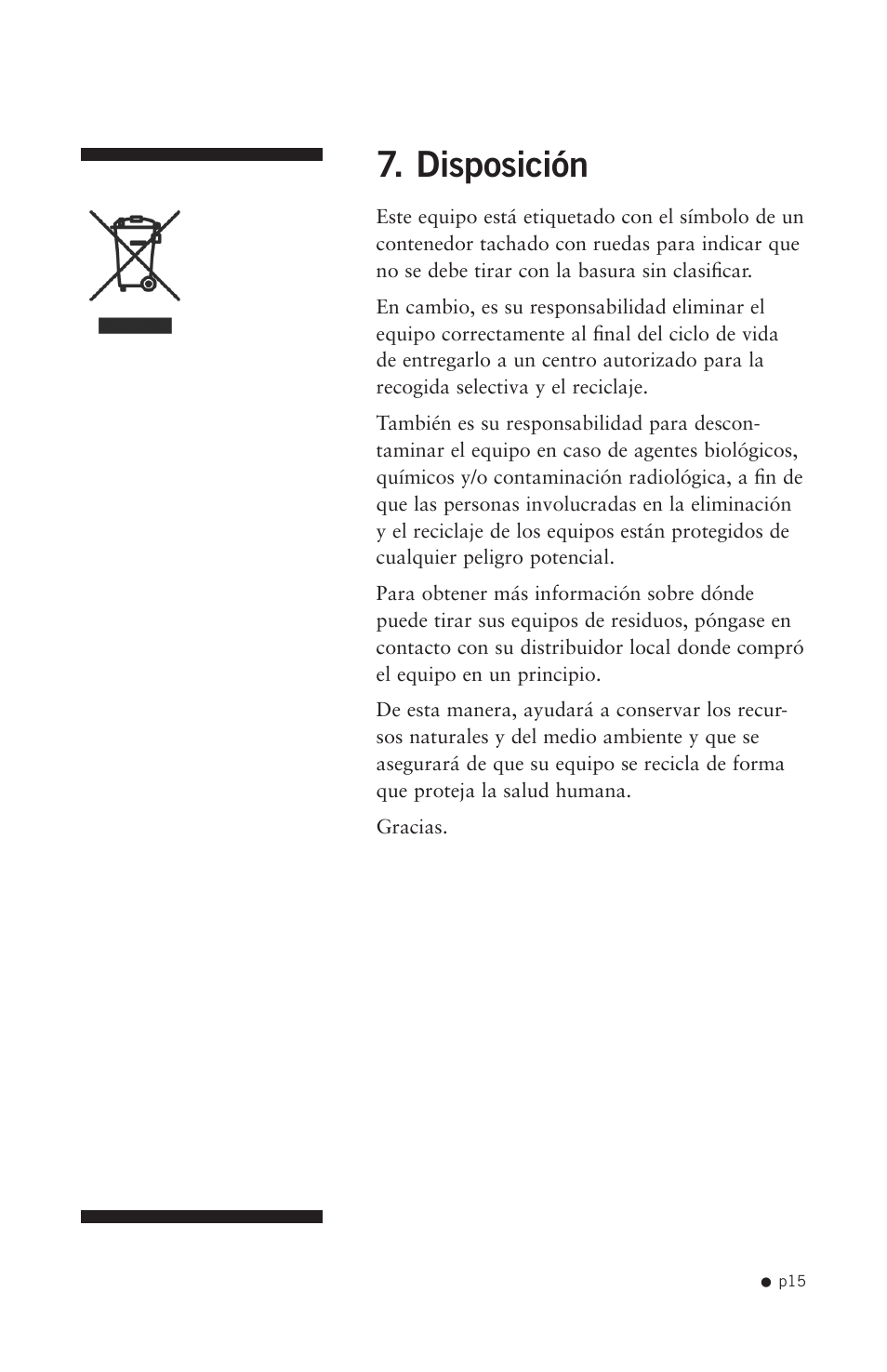 Disposición | Hoefer SQ33 Sequencer User Manual | Page 26 / 30
