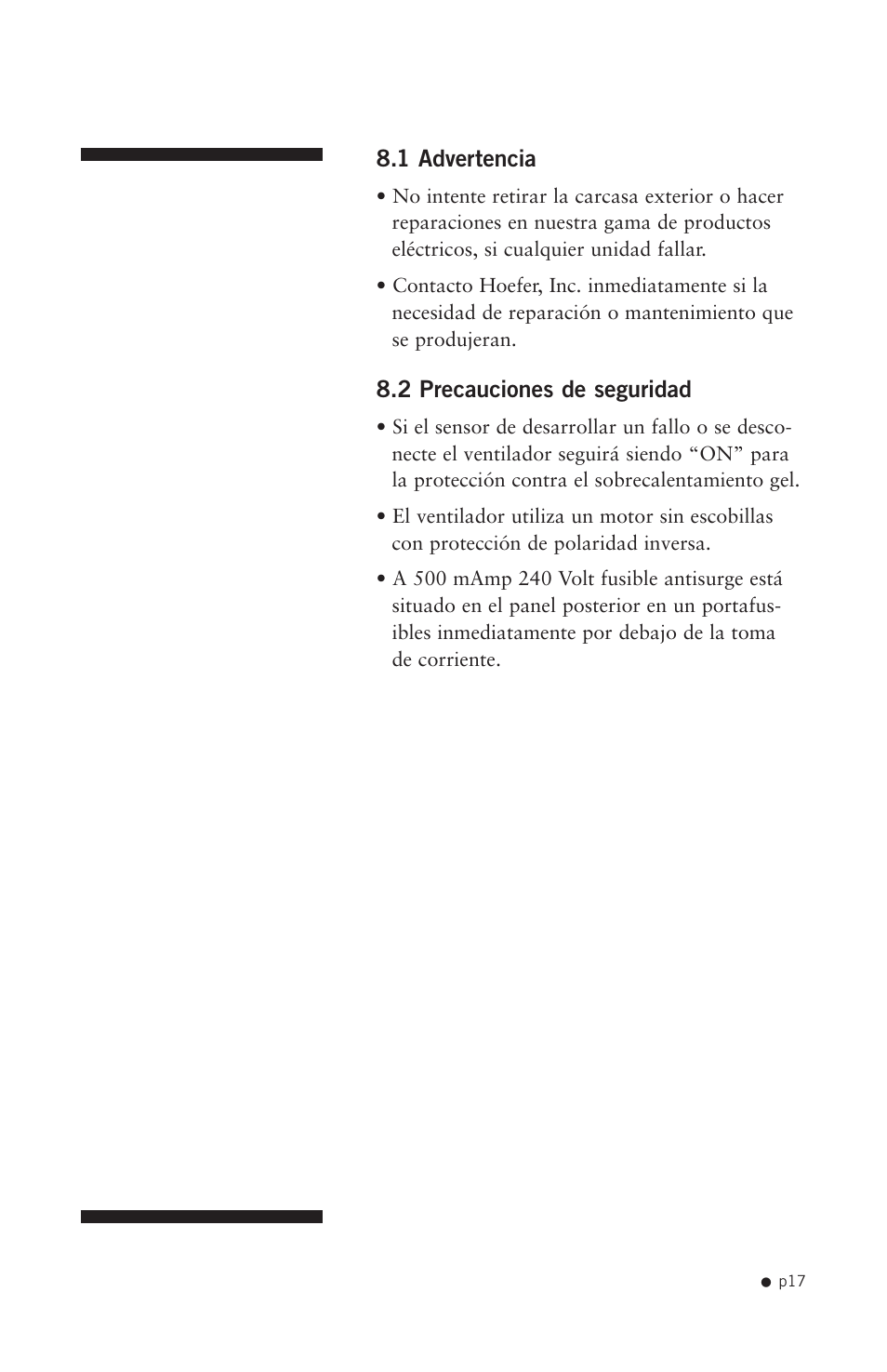 Hoefer SQ33 Sequencer User Manual | Page 28 / 30