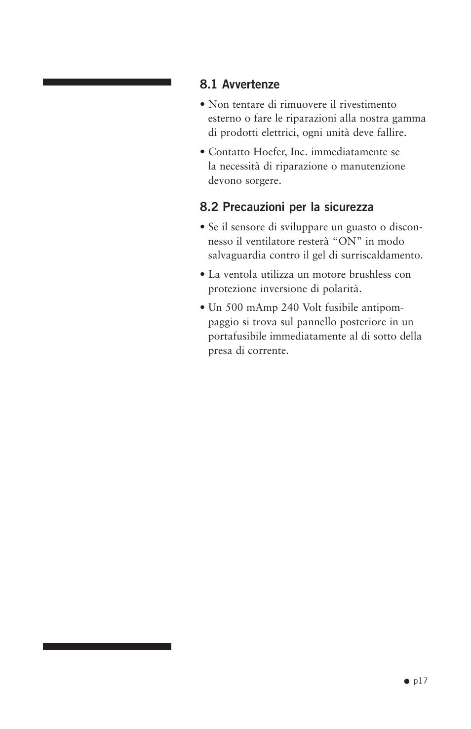 Hoefer SQ33 Sequencer User Manual | Page 28 / 30