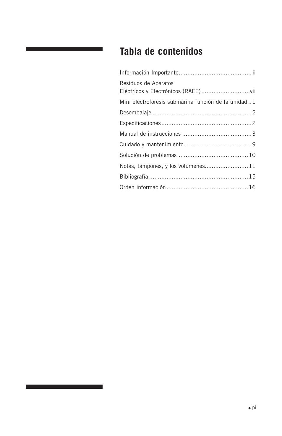 Hoefer HE33 User Manual | Page 2 / 26