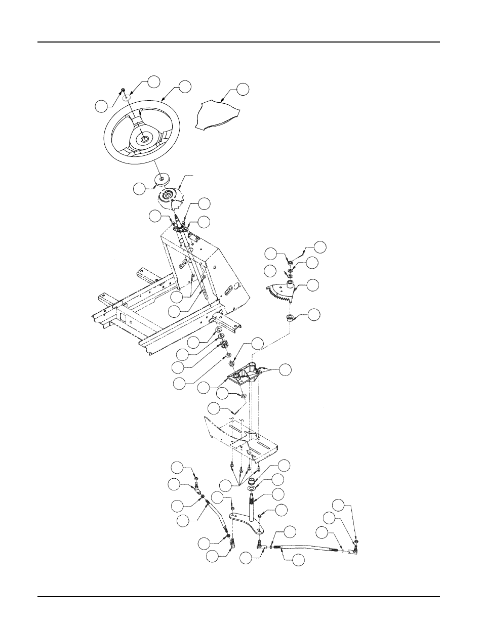 Steering | Cub Cadet 2186 User Manual | Page 6 / 43