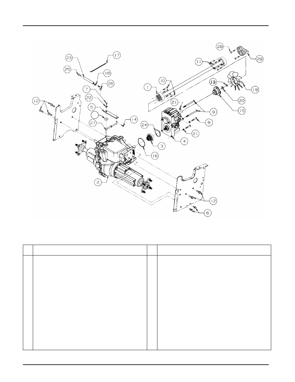 Drive line | Cub Cadet 2186 User Manual | Page 9 / 43