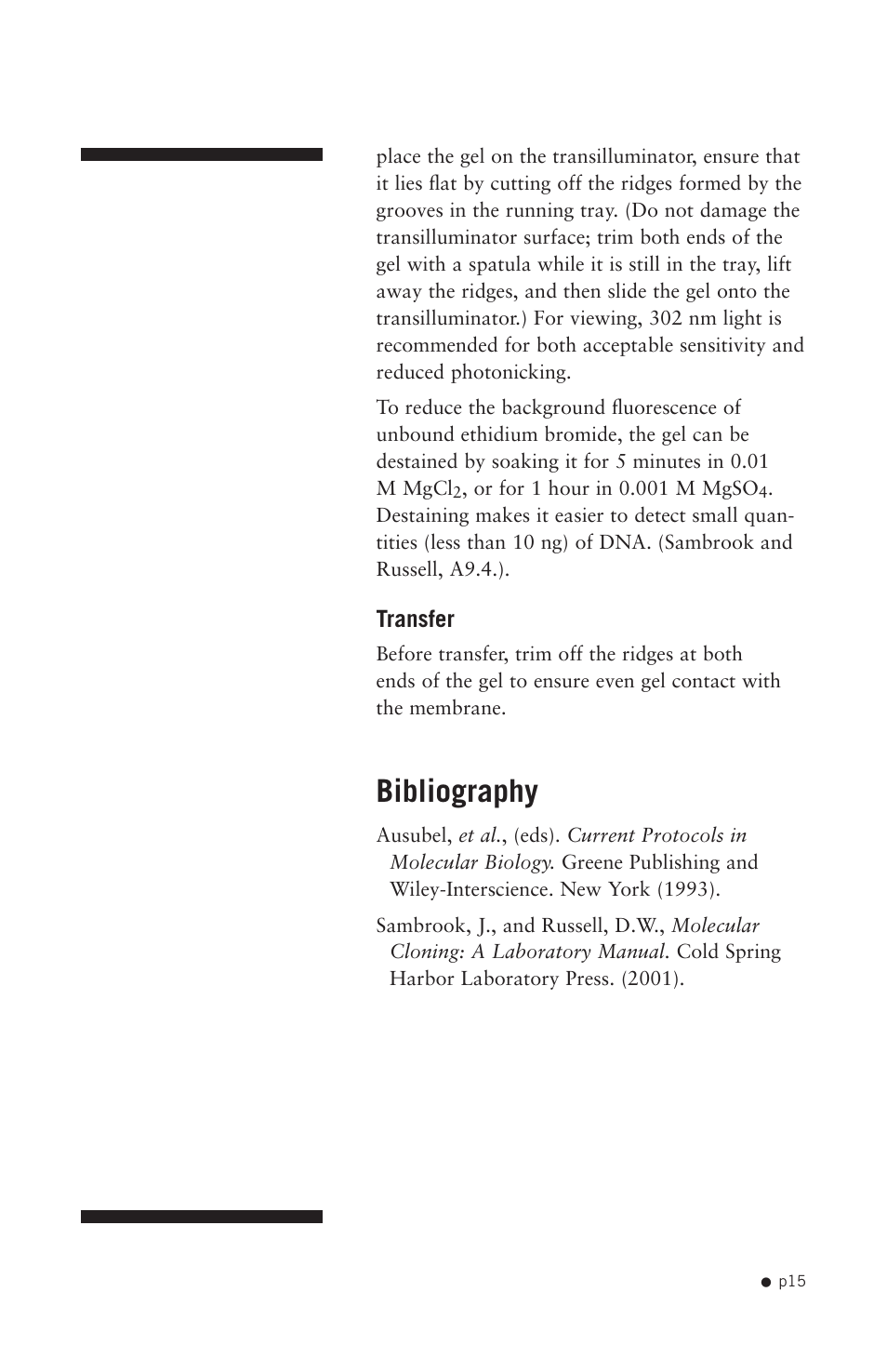 Bibliography | Hoefer HE99X User Manual | Page 23 / 26