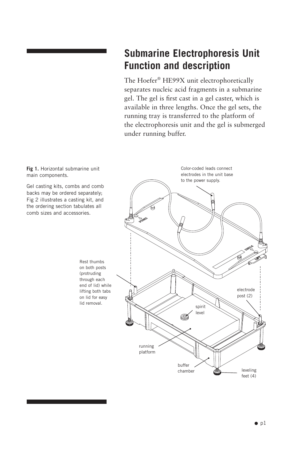 Hoefer HE99X User Manual | Page 9 / 26