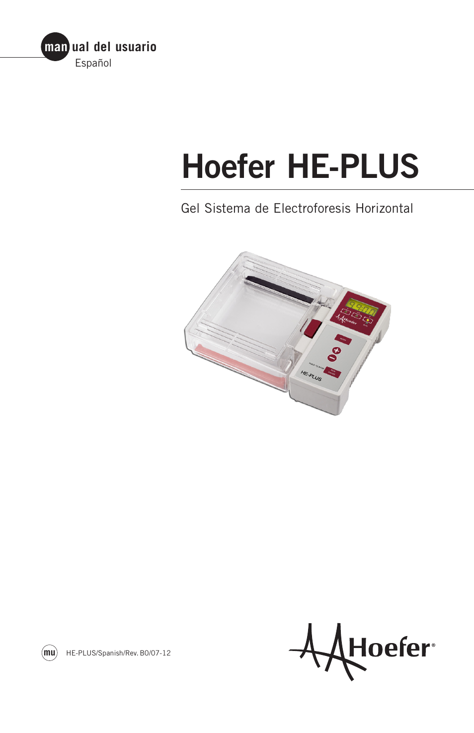 Hoefer HE-PLUS System User Manual | 26 pages