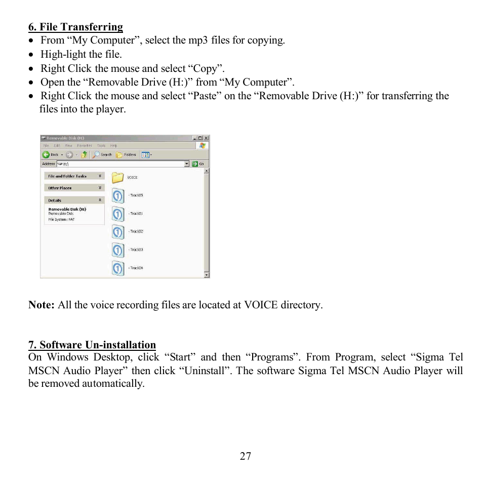 Hyundai H-F1382 User Manual | Page 27 / 73