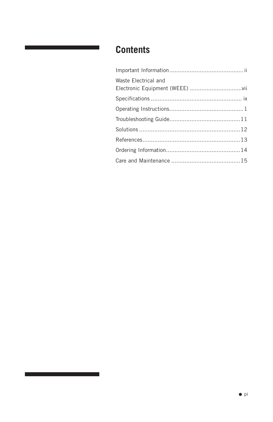 Hoefer HE-PLUS System User Manual | Page 2 / 26