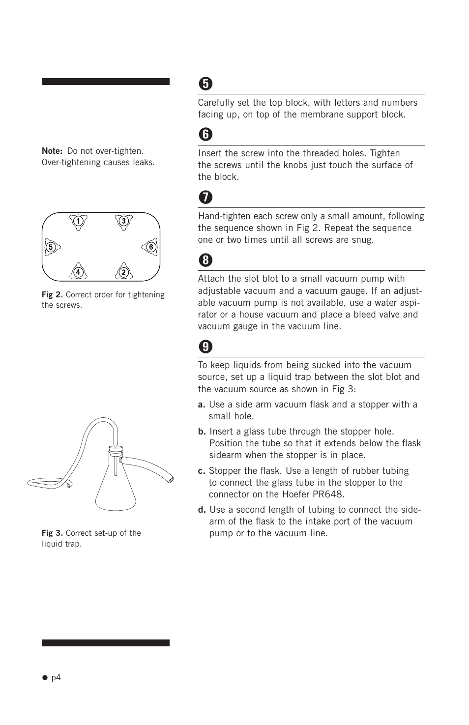 Hoefer PR648 User Manual | Page 6 / 11