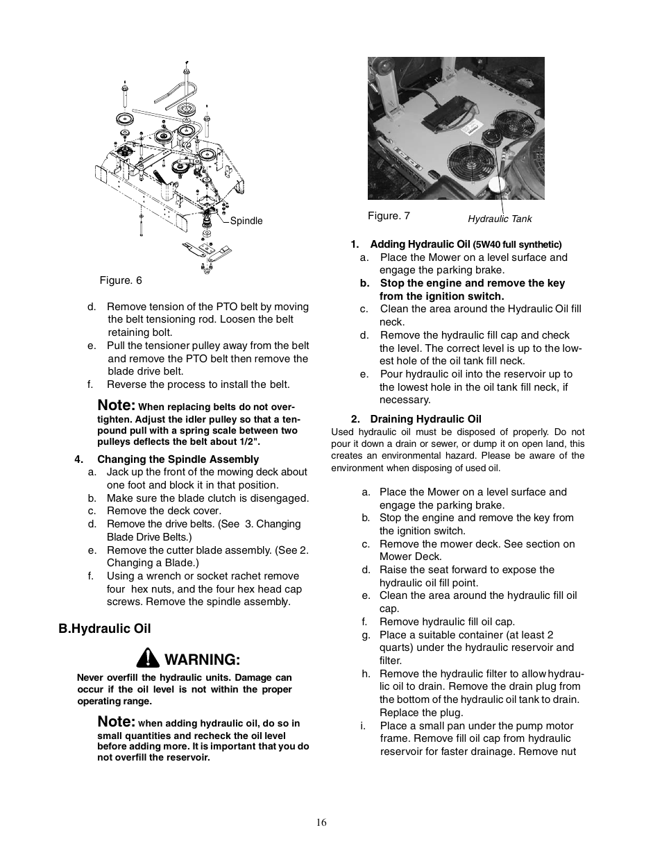Warning | Cub Cadet Z - Wing 48 User Manual | Page 16 / 32