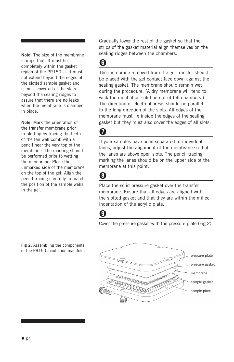 Hoefer PR150 User Manual | Page 6 / 9