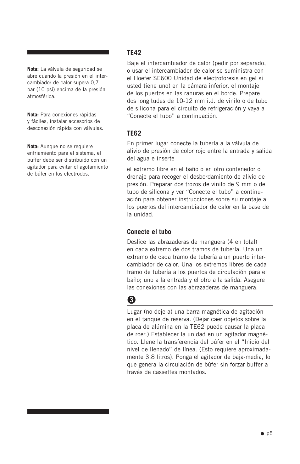 Hoefer TE42 User Manual | Page 13 / 35