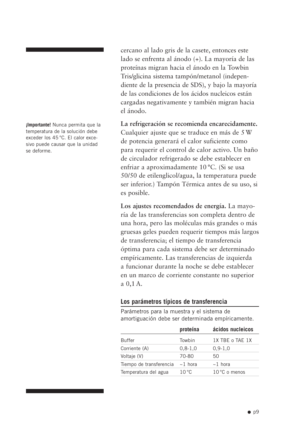 Hoefer TE42 User Manual | Page 17 / 35