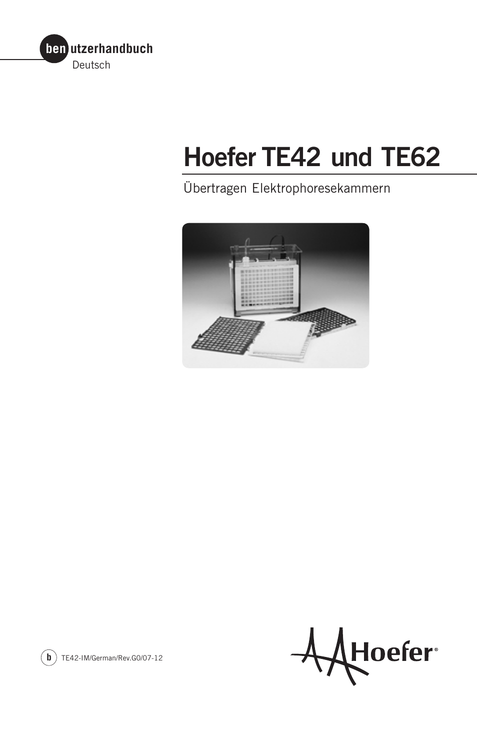 Hoefer TE42 User Manual | 35 pages