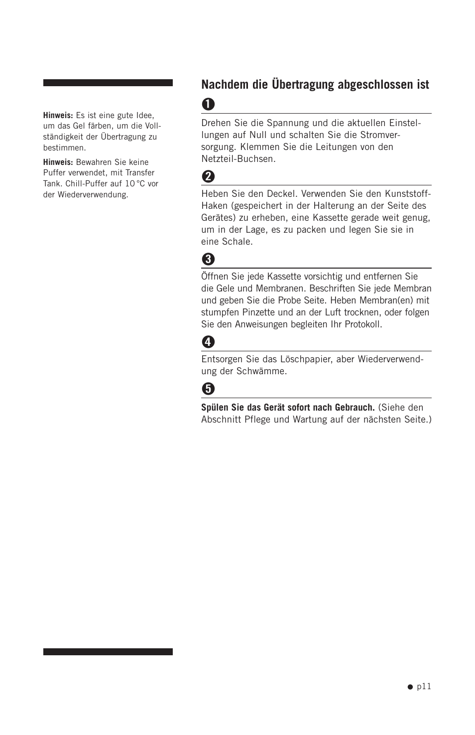 Hoefer TE42 User Manual | Page 19 / 35
