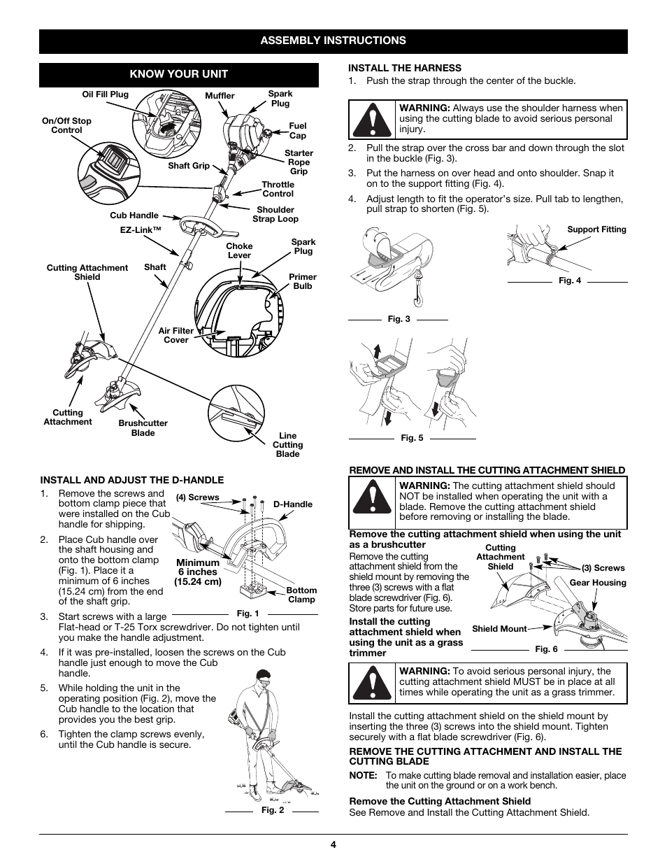 Cub Cadet CC5090 User Manual | Page 4 / 60