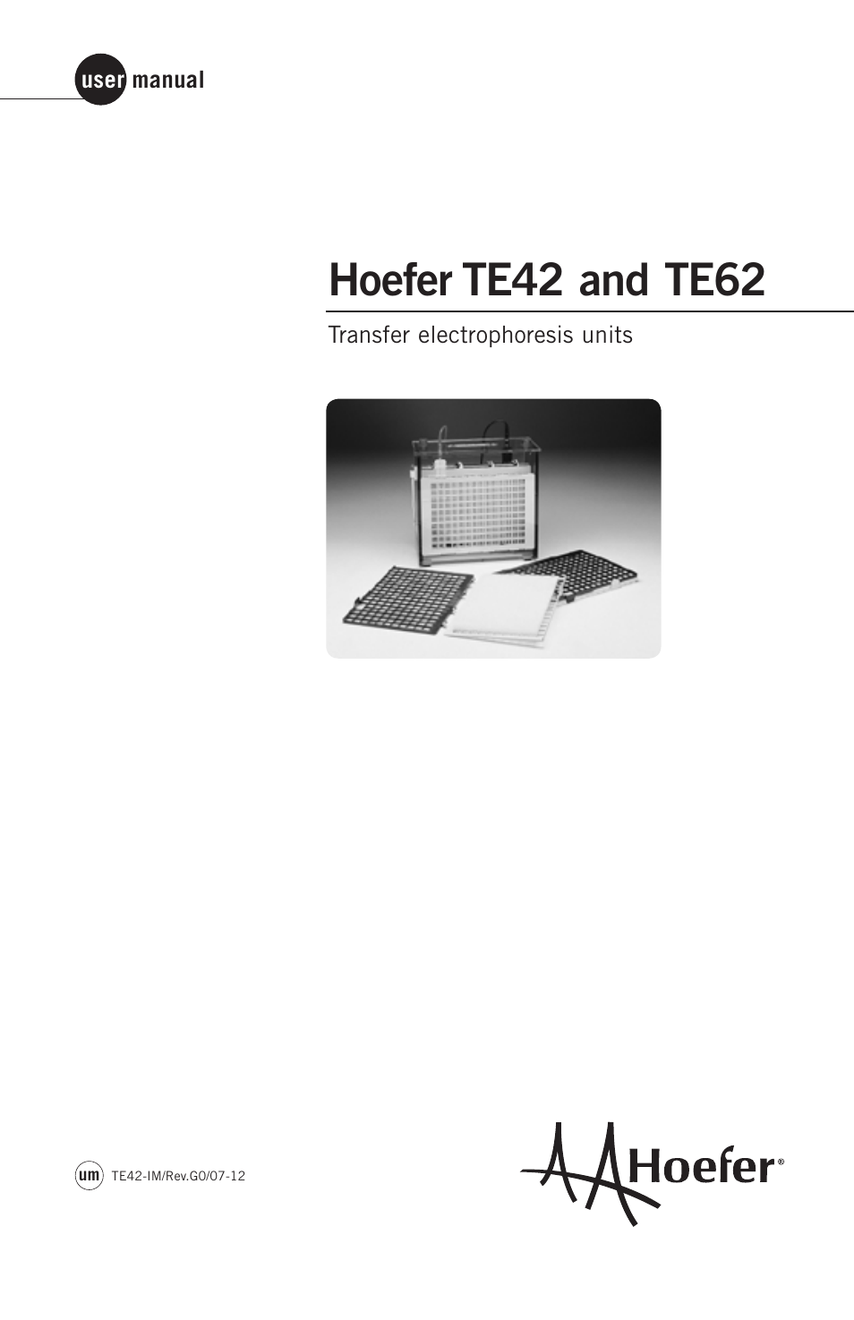 Hoefer TE42 User Manual | 35 pages