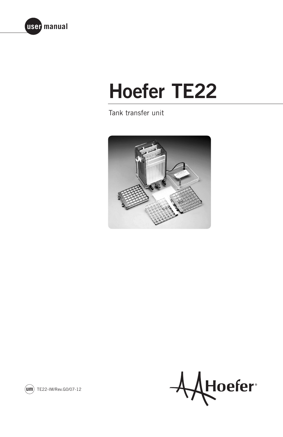 Hoefer TE22 User Manual | 31 pages
