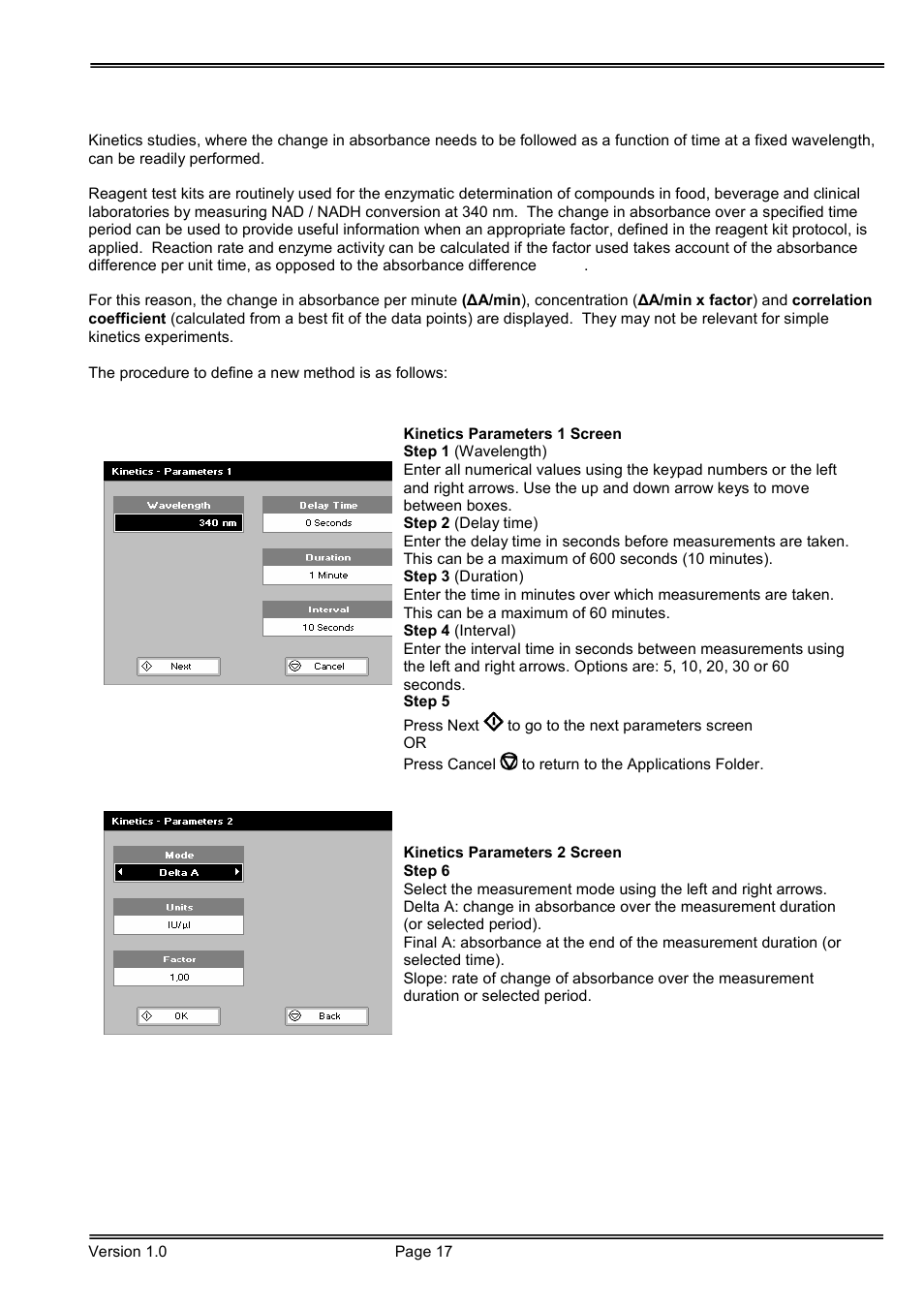Hoefer SP-2001 Vision Life Spectrophotometer User Manual | Page 17 / 66