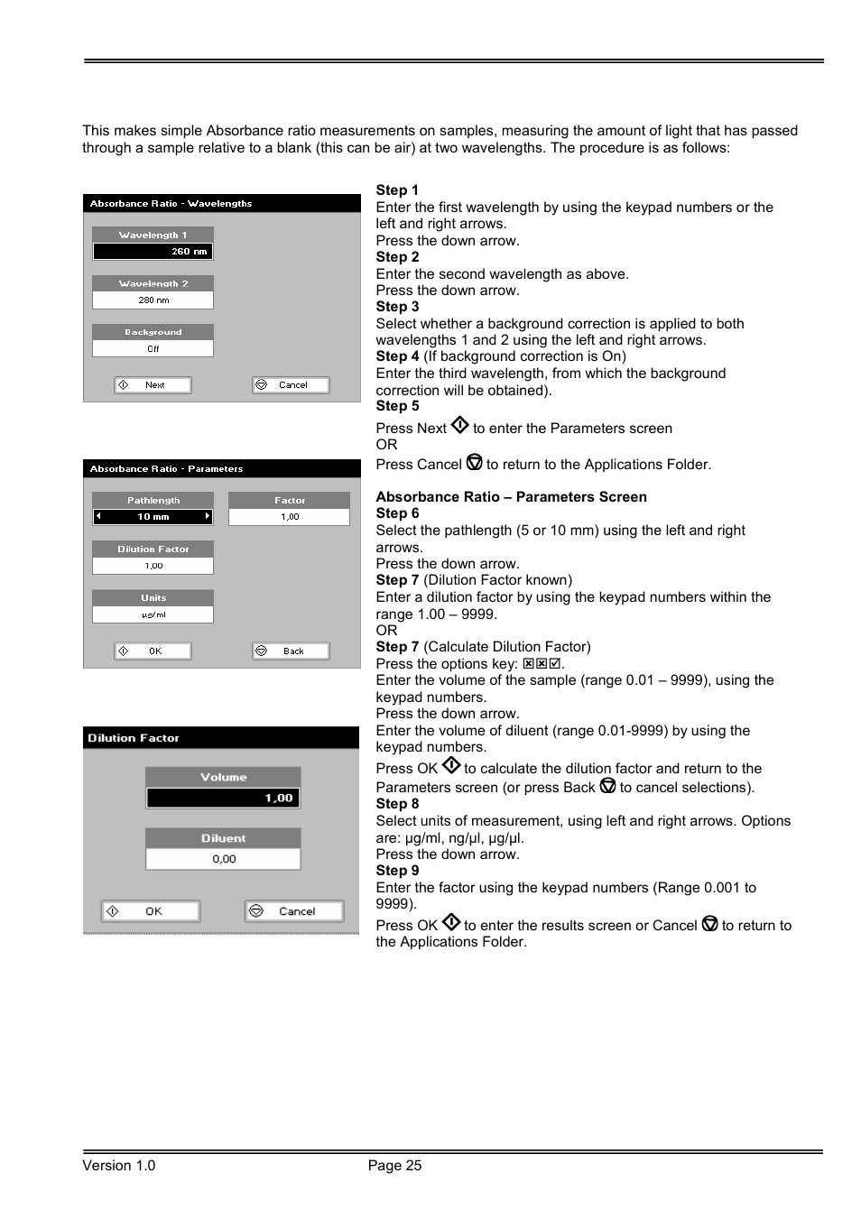 Hoefer SP-2001 Vision Life Spectrophotometer User Manual | Page 25 / 66