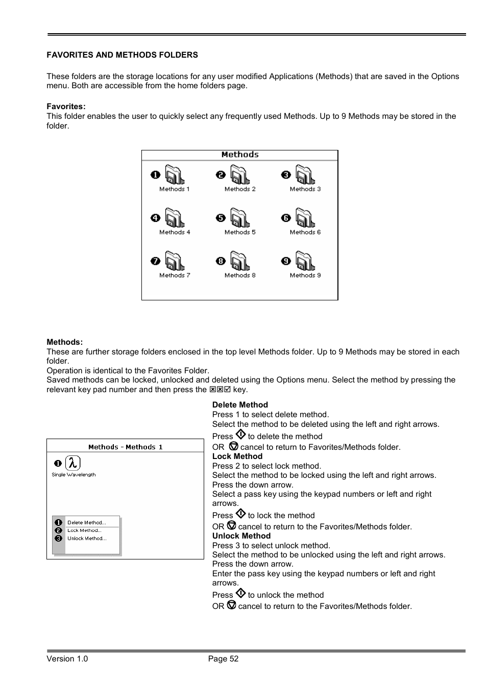 Hoefer SP-2001 Vision Life Spectrophotometer User Manual | Page 52 / 66