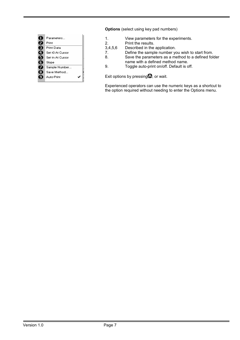 Hoefer SP-2001 Vision Life Spectrophotometer User Manual | Page 7 / 66