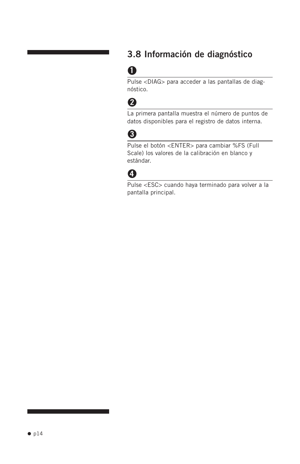 8 información de diagnóstico | Hoefer DQ300 User Manual | Page 22 / 30