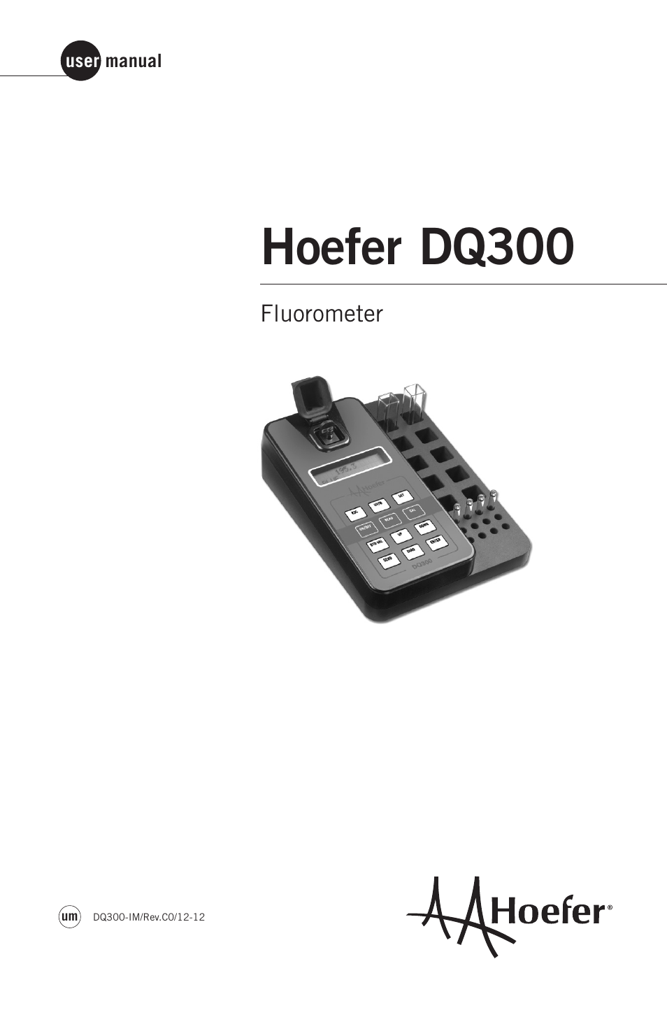 Hoefer DQ300 User Manual | 30 pages