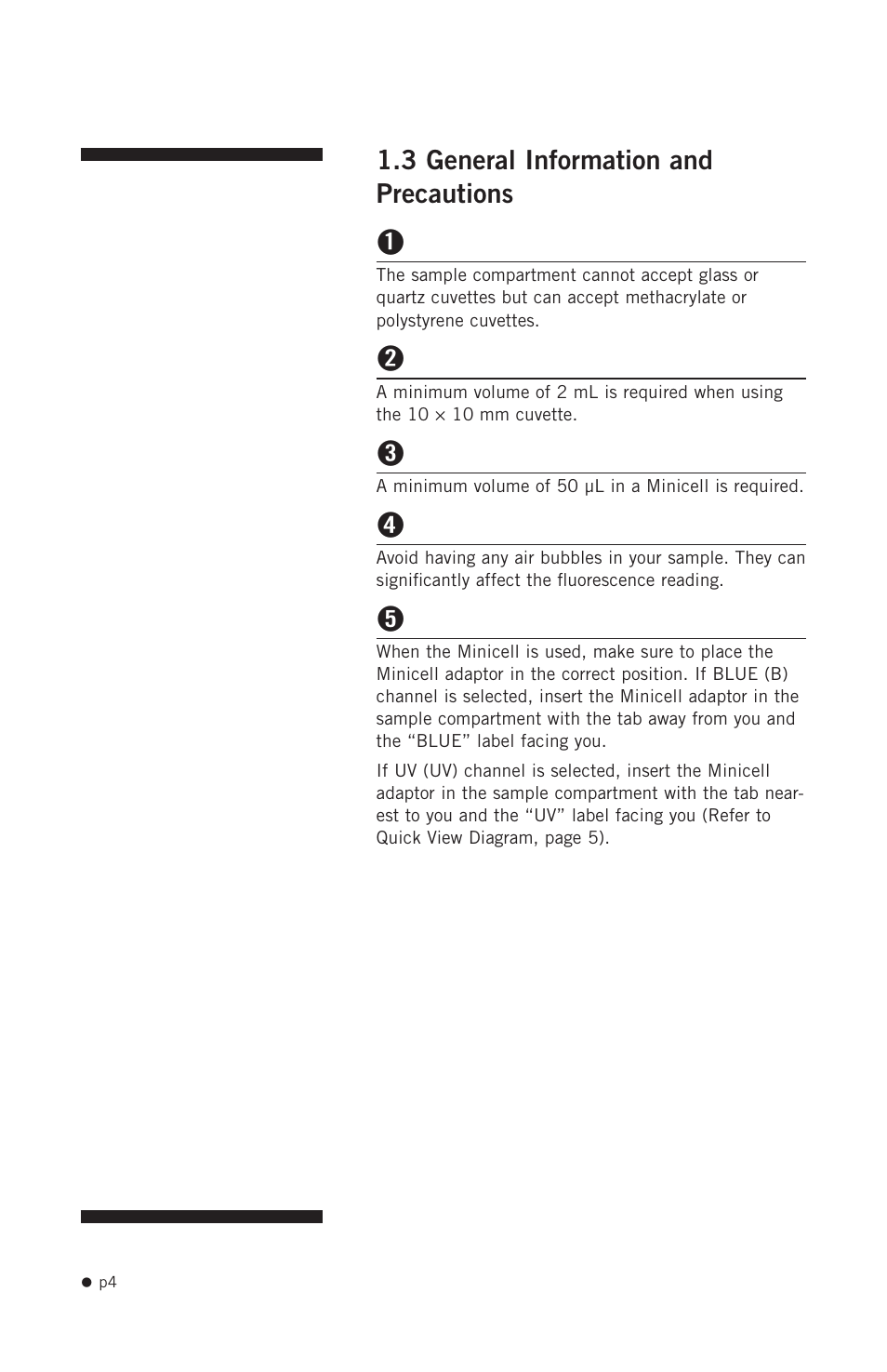 3 general information and precautions | Hoefer DQ300 User Manual | Page 12 / 30